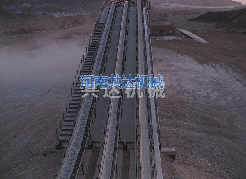 公司承建的礦石破碎、篩分、輸送生產(chǎn)線